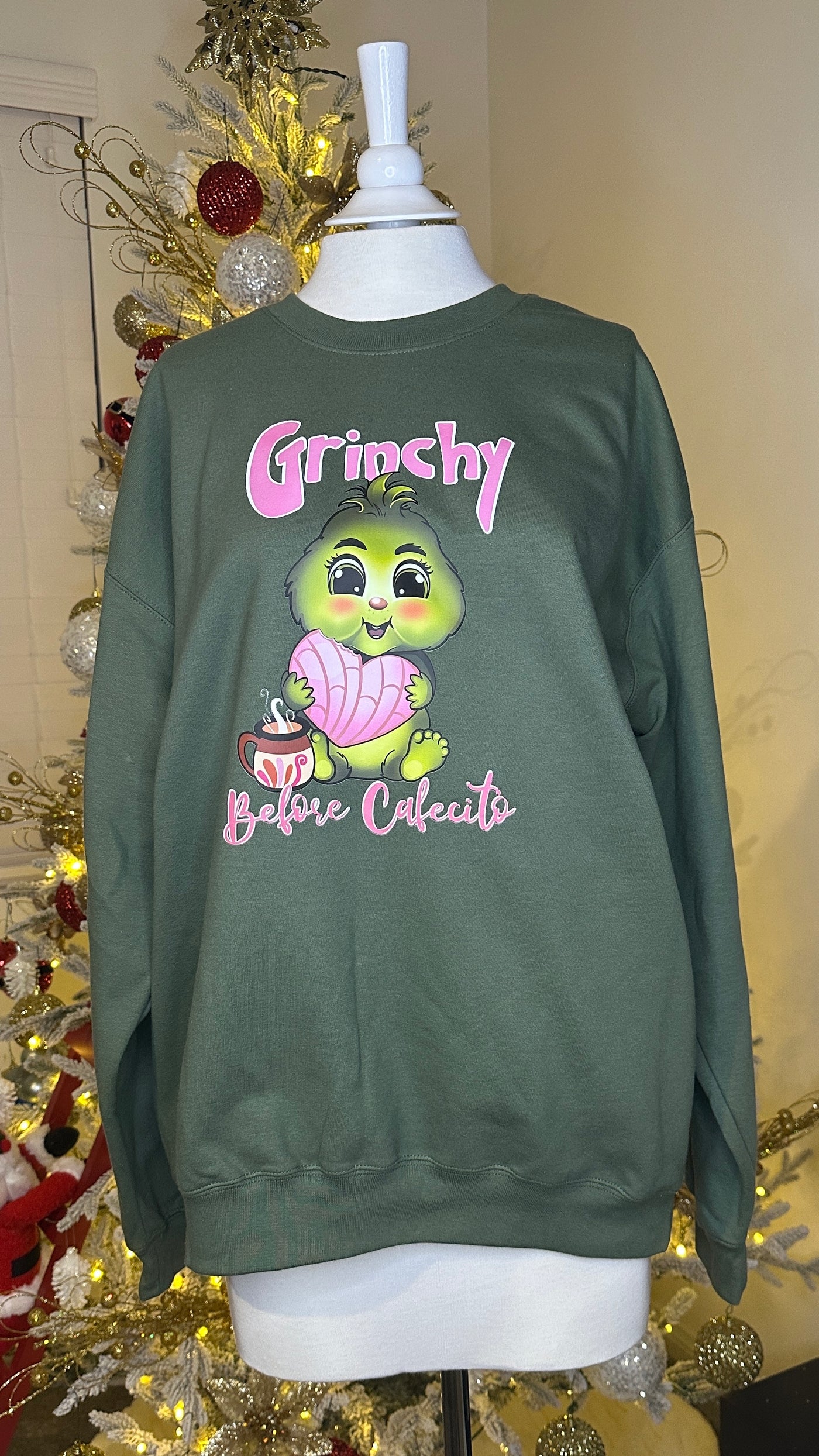 Baby G Crewneck (Olive)