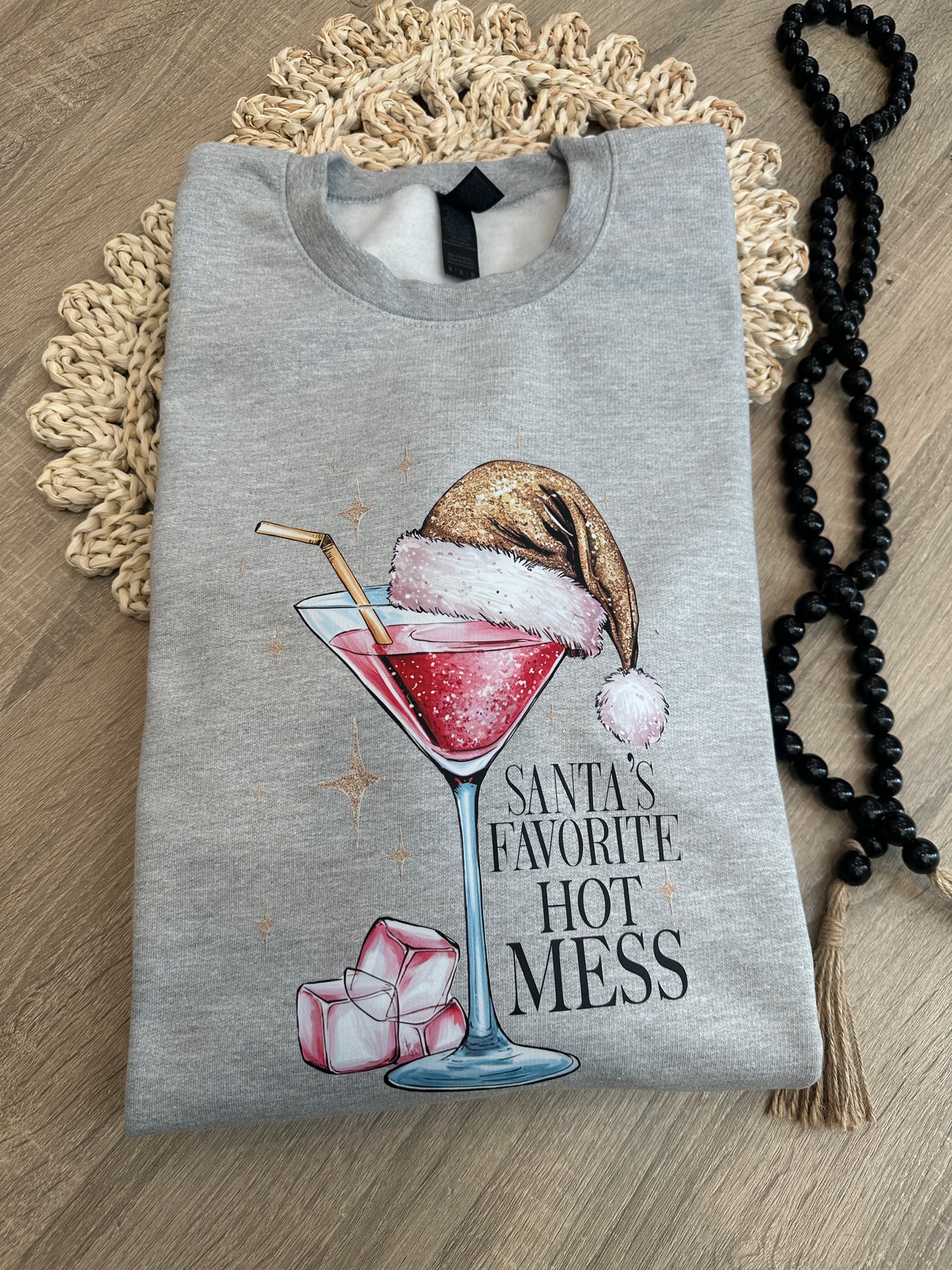 Santa's Hot Mess Crewneck