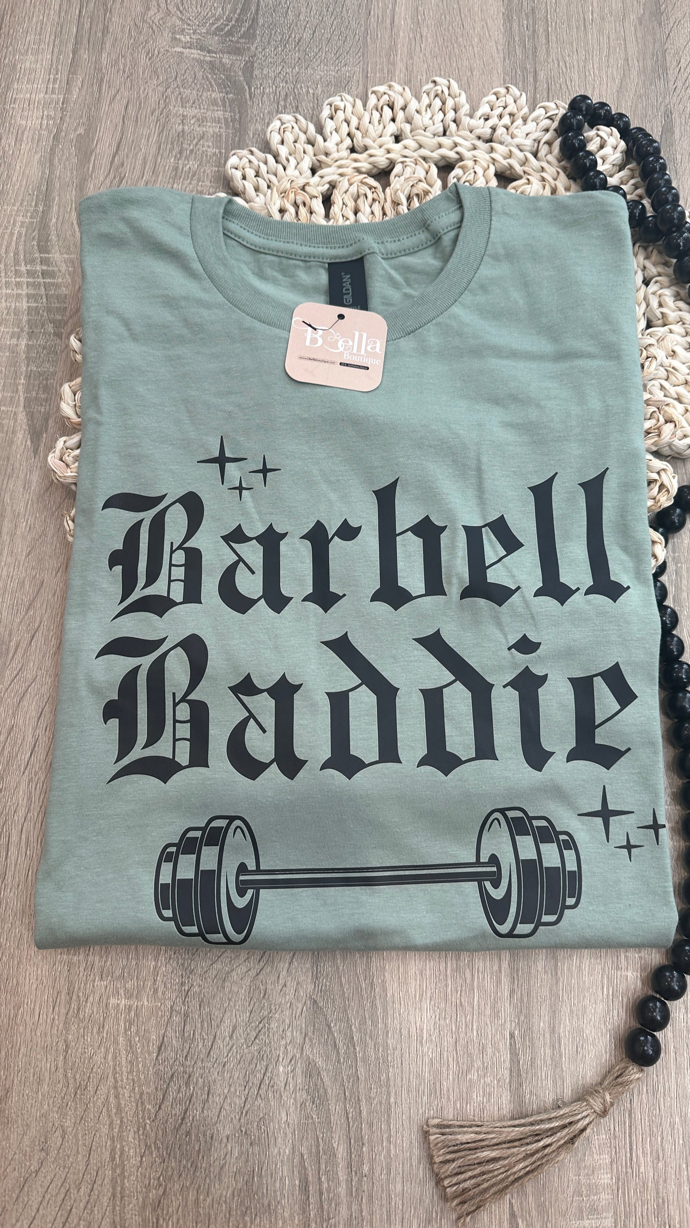 Barbell Baddie Tee