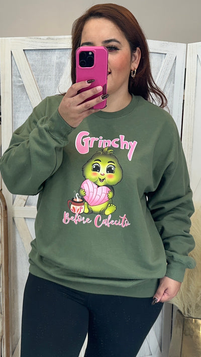 Baby G Crewneck (Olive)